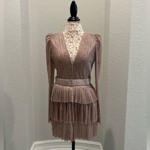 Sabina Musayev X Revolve Carry Mini Dress in Blush